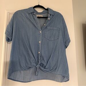 Madewell denim shirt